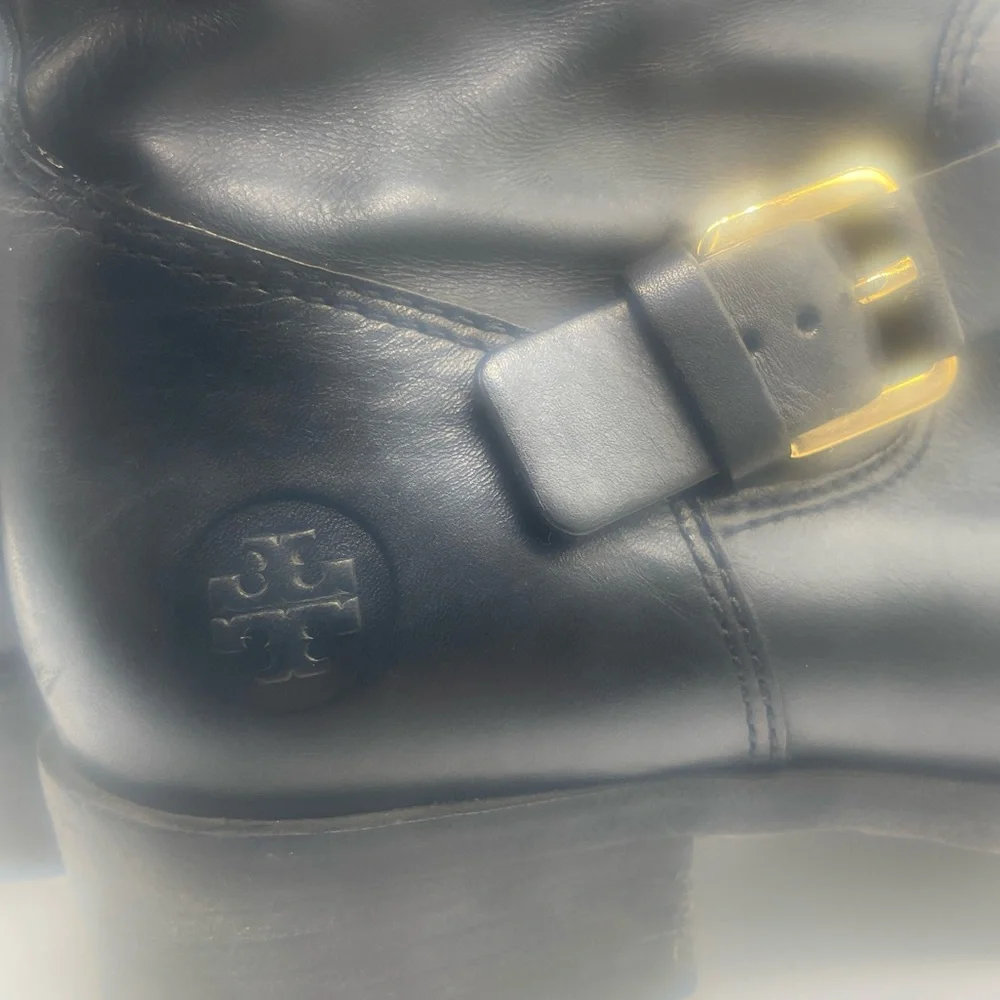 Tory Burch Bennie Buckle Pull On Ankle Boot